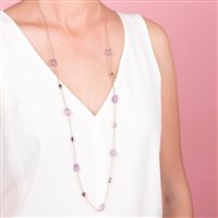 Collana Bronzallure Donna Collana in Bronzo Ametista WSBZ00057B - WSBZ00057B